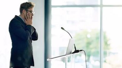 استرس در سخنرانی